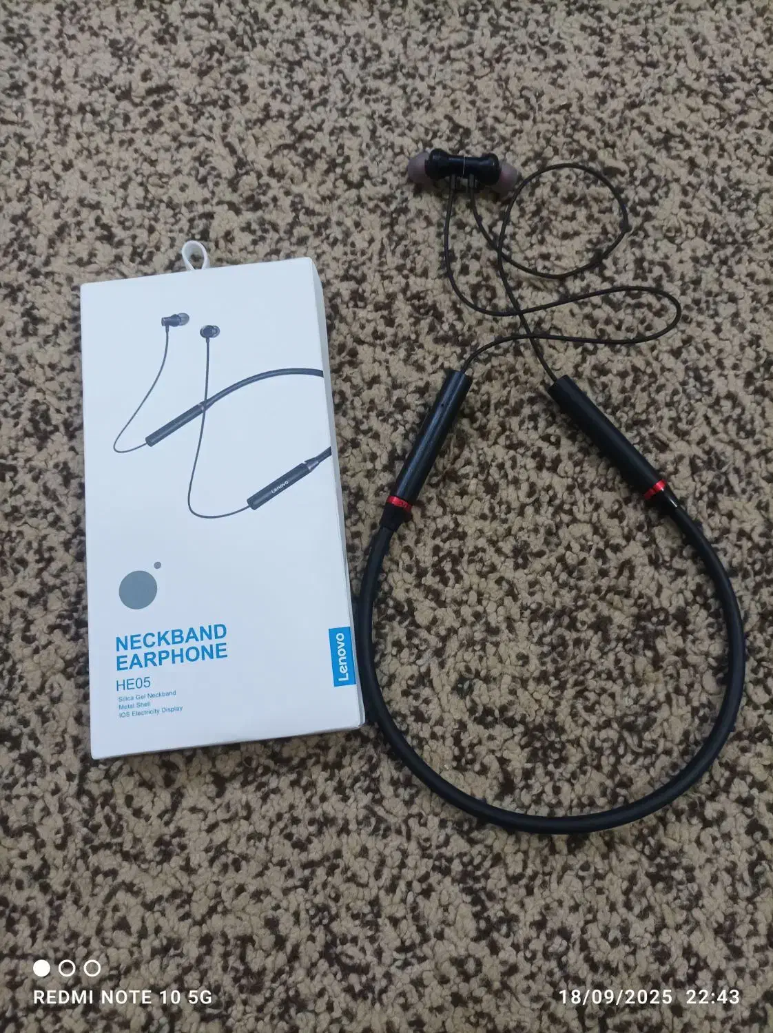 هندزفری گردنی لنوو|لوازم جانبی موبایل و تبلت|بندر ماهشهر, |دیوار