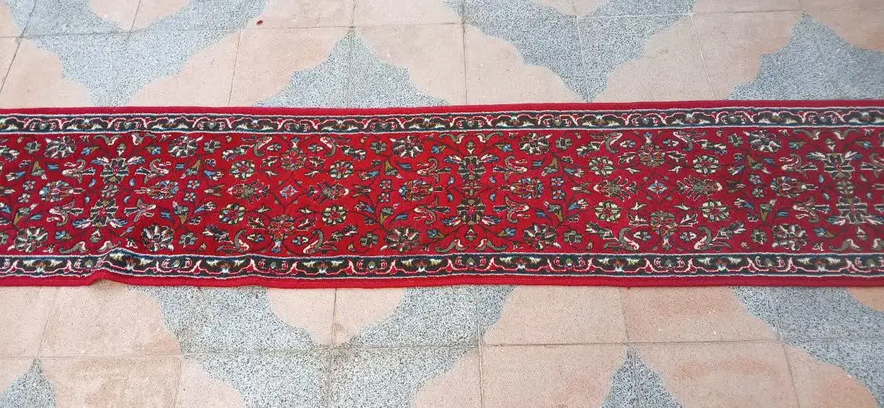 گلیم فرش و کناره|گلیم، جاجیم، گبه|شیراز, گل سرخ|دیوار