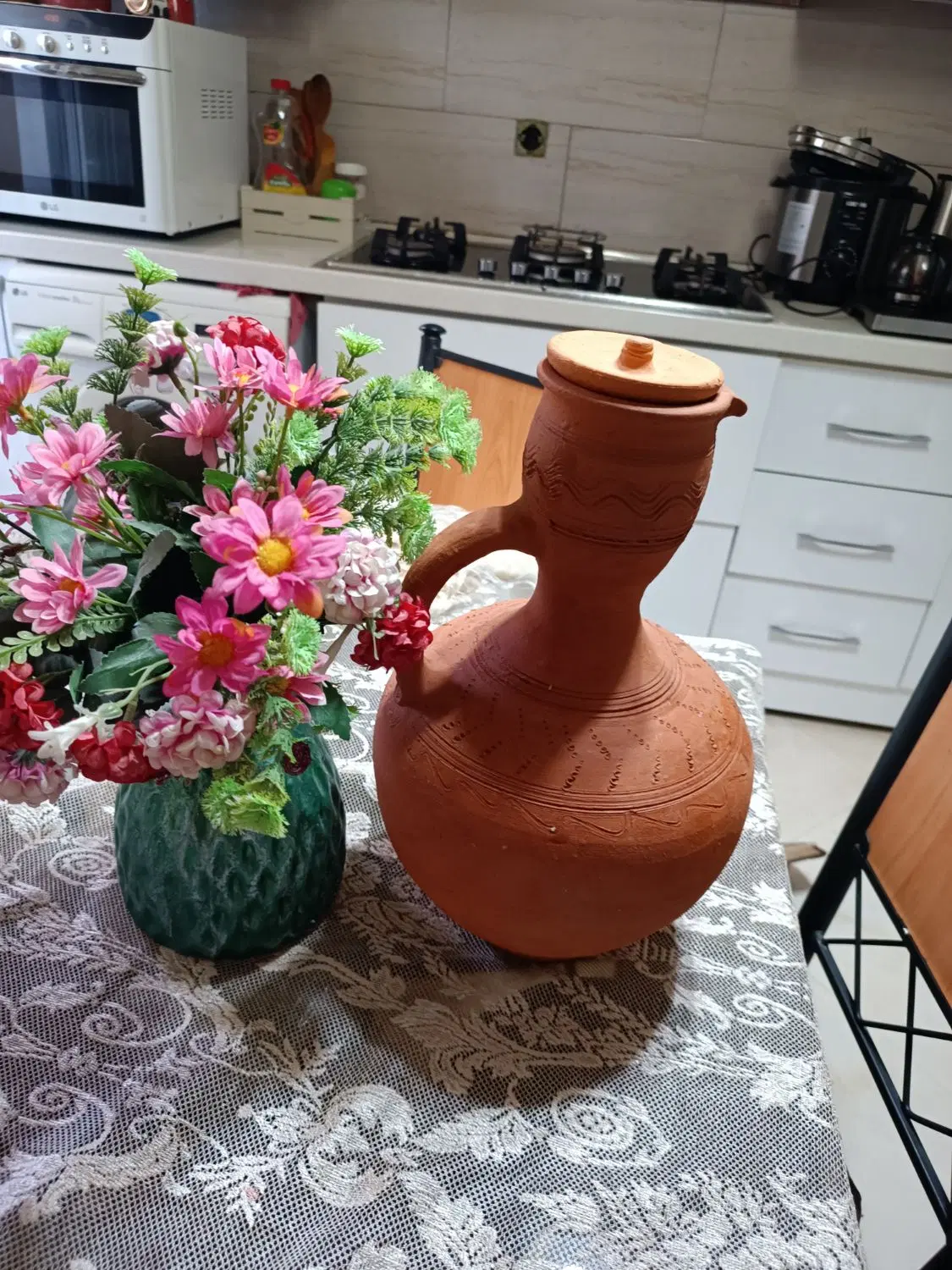 کوزه سفالی بهترین برای تصفیه آب|صنایع دستی و سایر لوازم تزئینی|کرج, شهرک بنفشه|دیوار