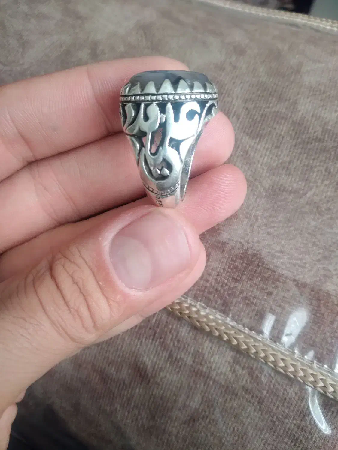 انگشترشجرطبیعی باوزن ۱۹گرم|جواهرات|ملایر, |دیوار