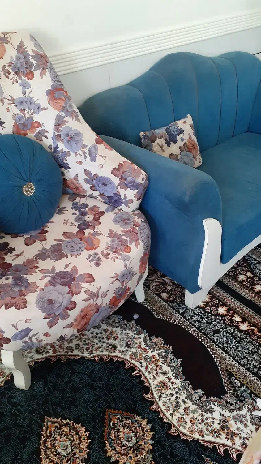 مبل ۷ نفره|مبلمان خانگی و میز عسلی|رامشیر, |دیوار