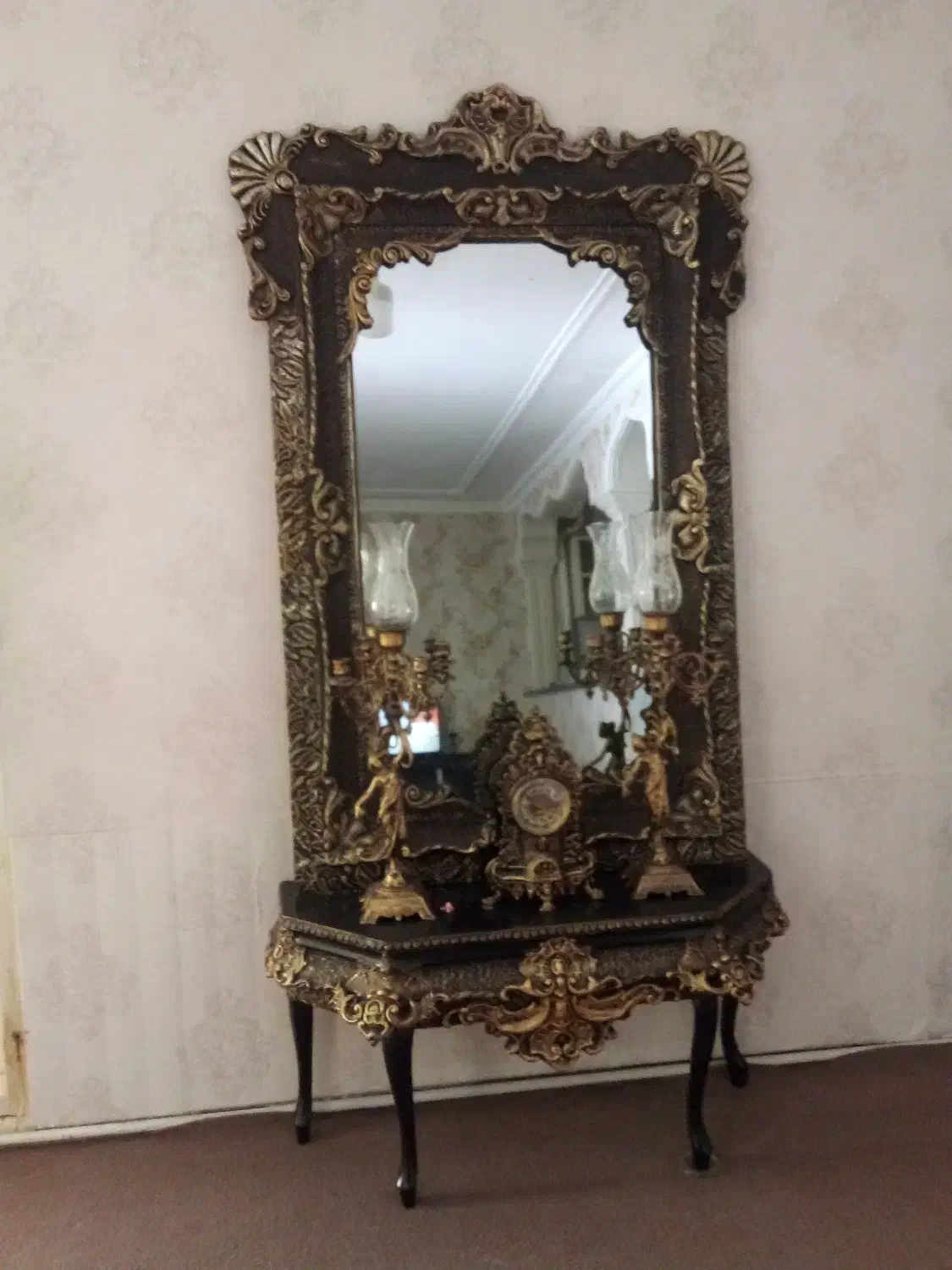 فروش آینه و شمعدان|آینه|میاندوآب, |دیوار