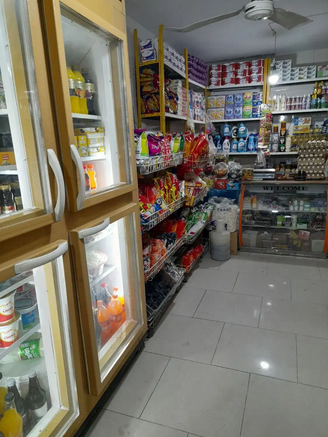 واگذاری سوپر مارکت باتمام اجناس وتجهیزات|فروشگاه و مغازه|چناران, |دیوار
