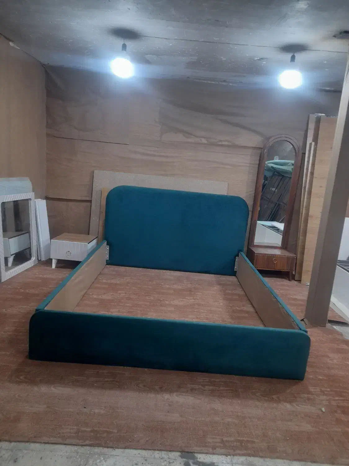 تخت خواب باکس هتلی مدل پارچه ای|تخت و سرویس خواب|تهران, شهید رجایی|دیوار