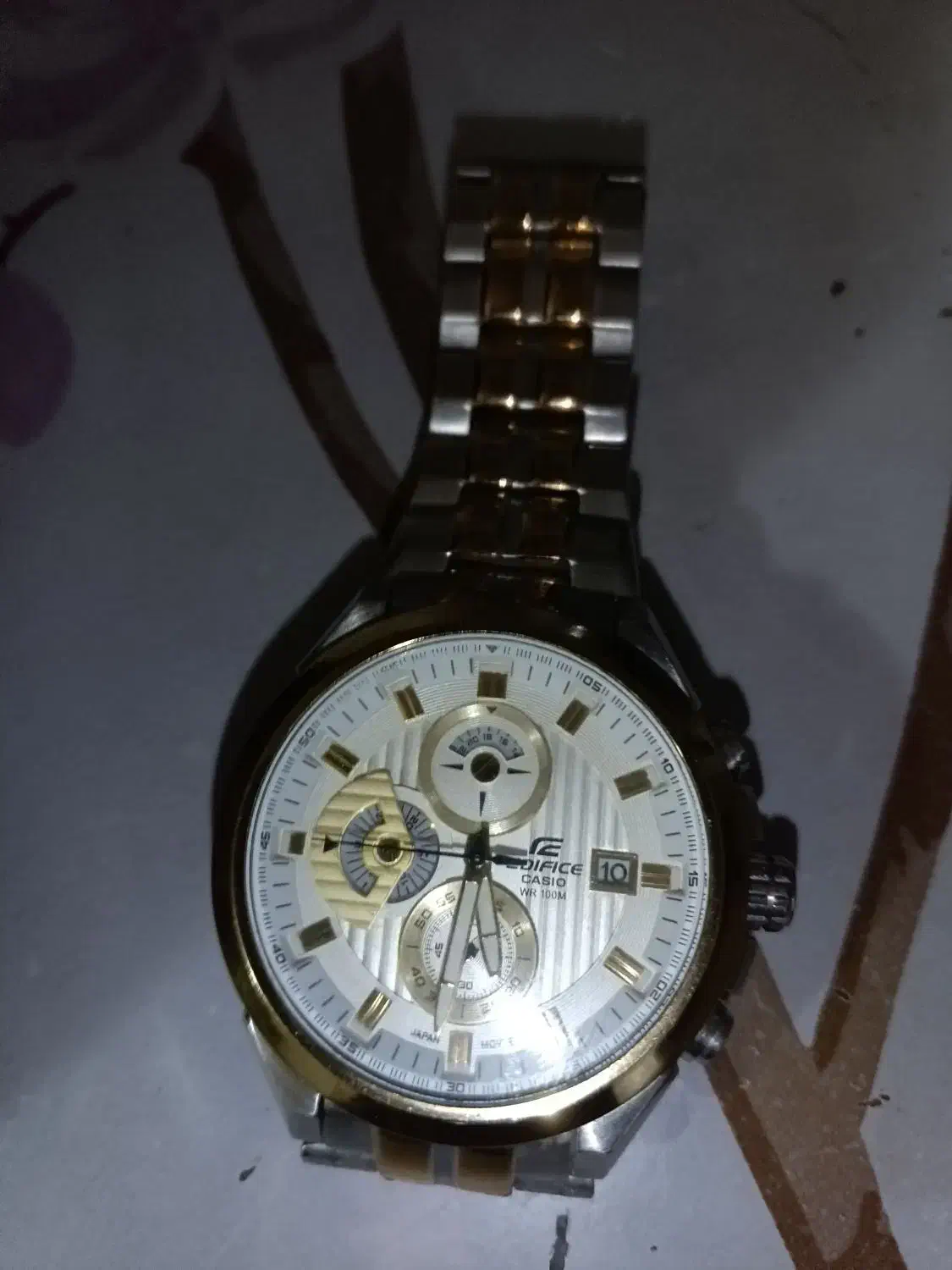 مارک ادی فایس طلایی ونقره ی رنگ|ساعت|قم, نیروگاه|دیوار