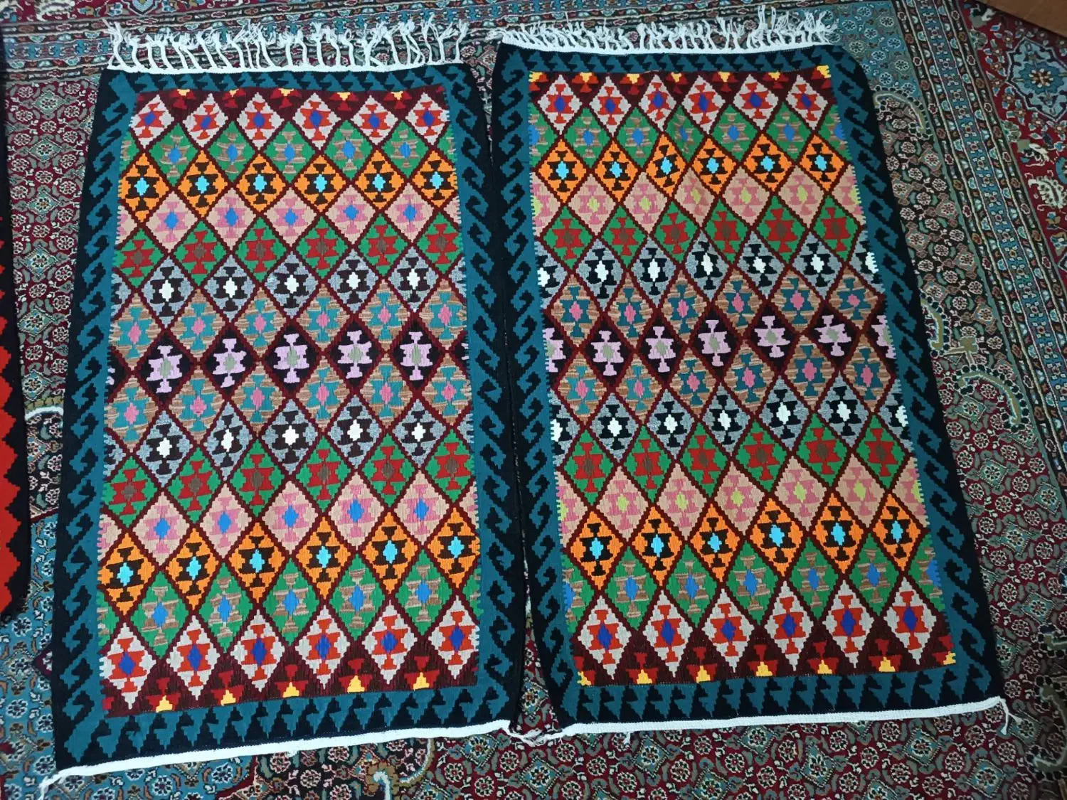 گلیم|گلیم، جاجیم، گبه|زنجان, |دیوار