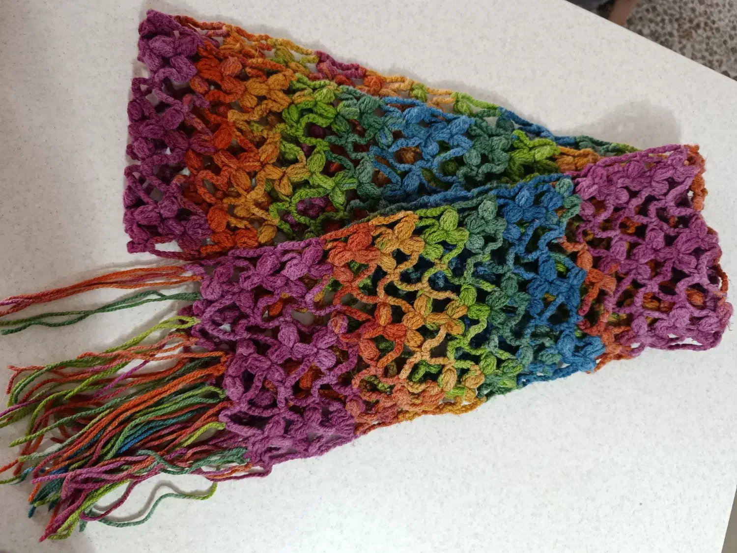 شالگردن دستبافت|لباس|یزد, |دیوار