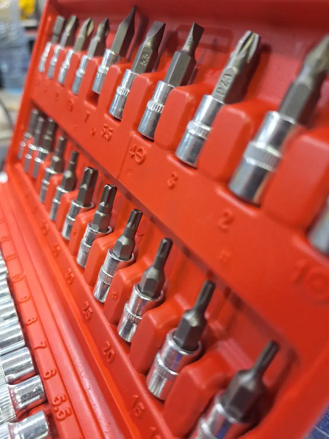 جعبه ابزار ۴۶ پارچه|ابزارآلات|سوسنگرد, |دیوار