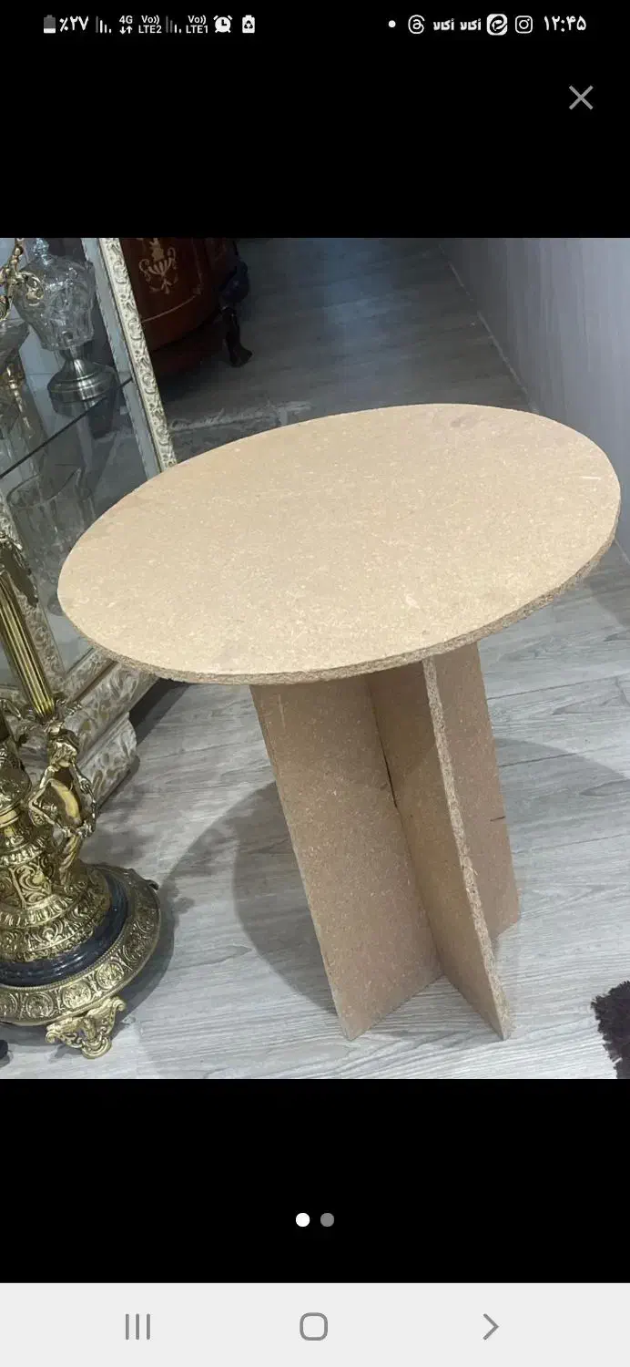 میز مهمان سایز ۱ سالم|مبلمان خانگی و میز عسلی|بروجرد, |دیوار