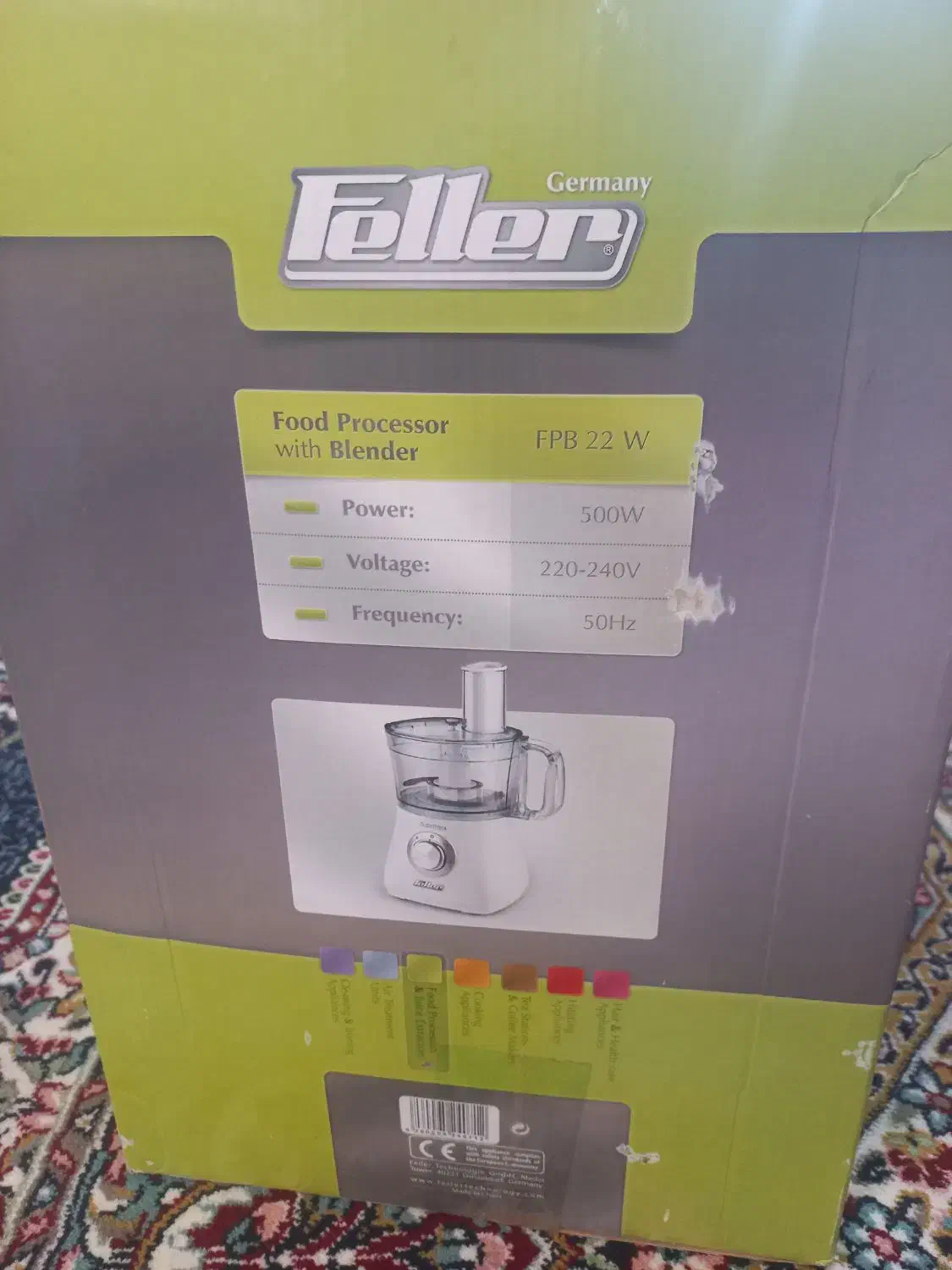 غذاساز فلر اصل آلمان|خردکن، آسیاب، غذاساز|سبزوار, قصبه اب یمین|دیوار