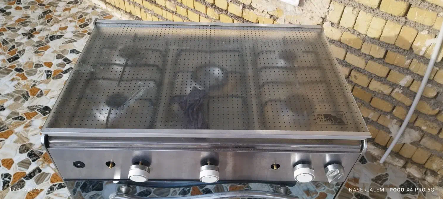 گاز پنج شعله سالم در حد نو|اجاق گاز و لوازم برقی پخت‌وپز|الشتر, |دیوار