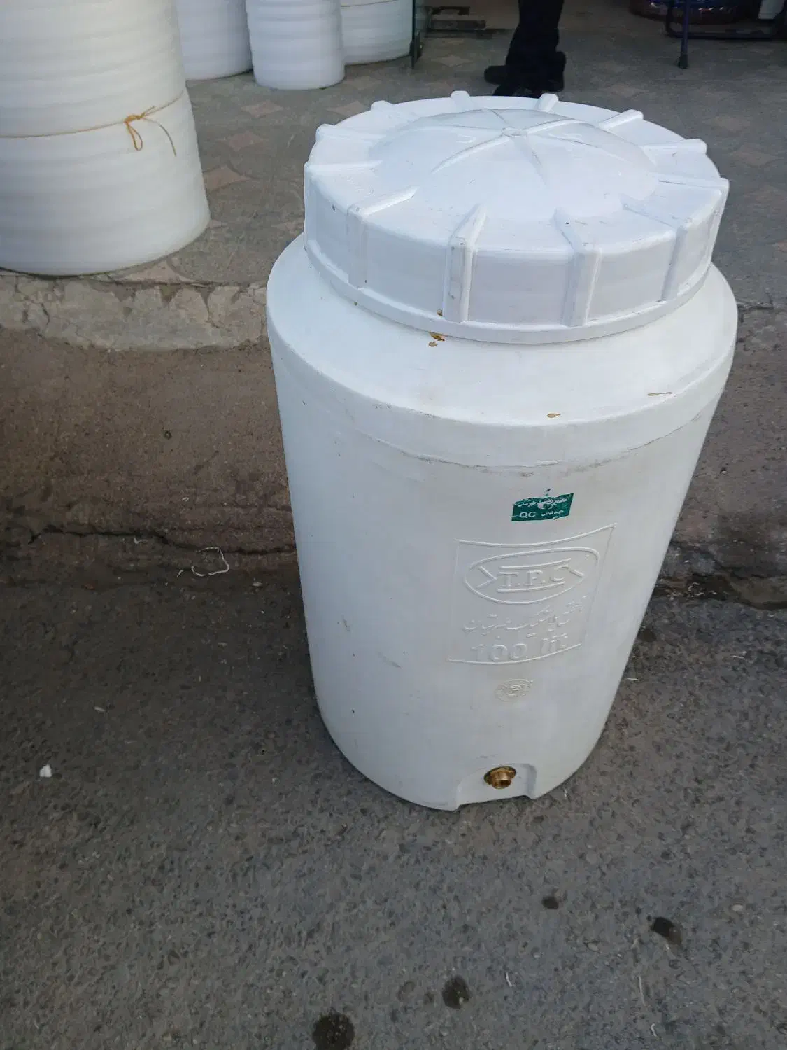 تانکی ۱۰۰ لیتری|مصالح و تجهیزات ساختمان|مسجد سلیمان, |دیوار