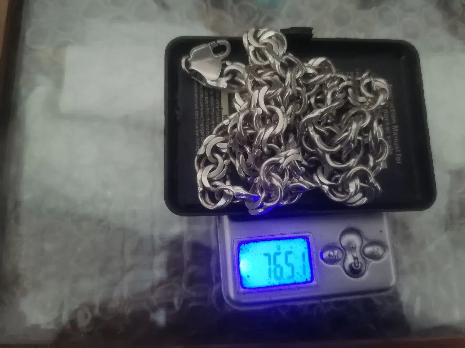 زنجیر نقره ایتالیایی|جواهرات|سنندج, |دیوار