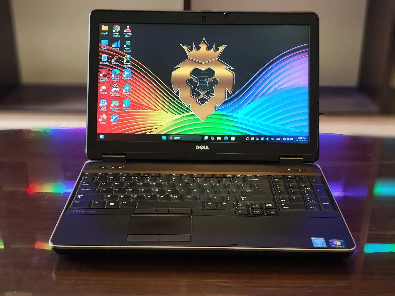 دل 15اینچ i7 باتری نو ویندوز11 ترید پایتون هلو وب|رایانه همراه|تهران, بلوار کشاورز|دیوار