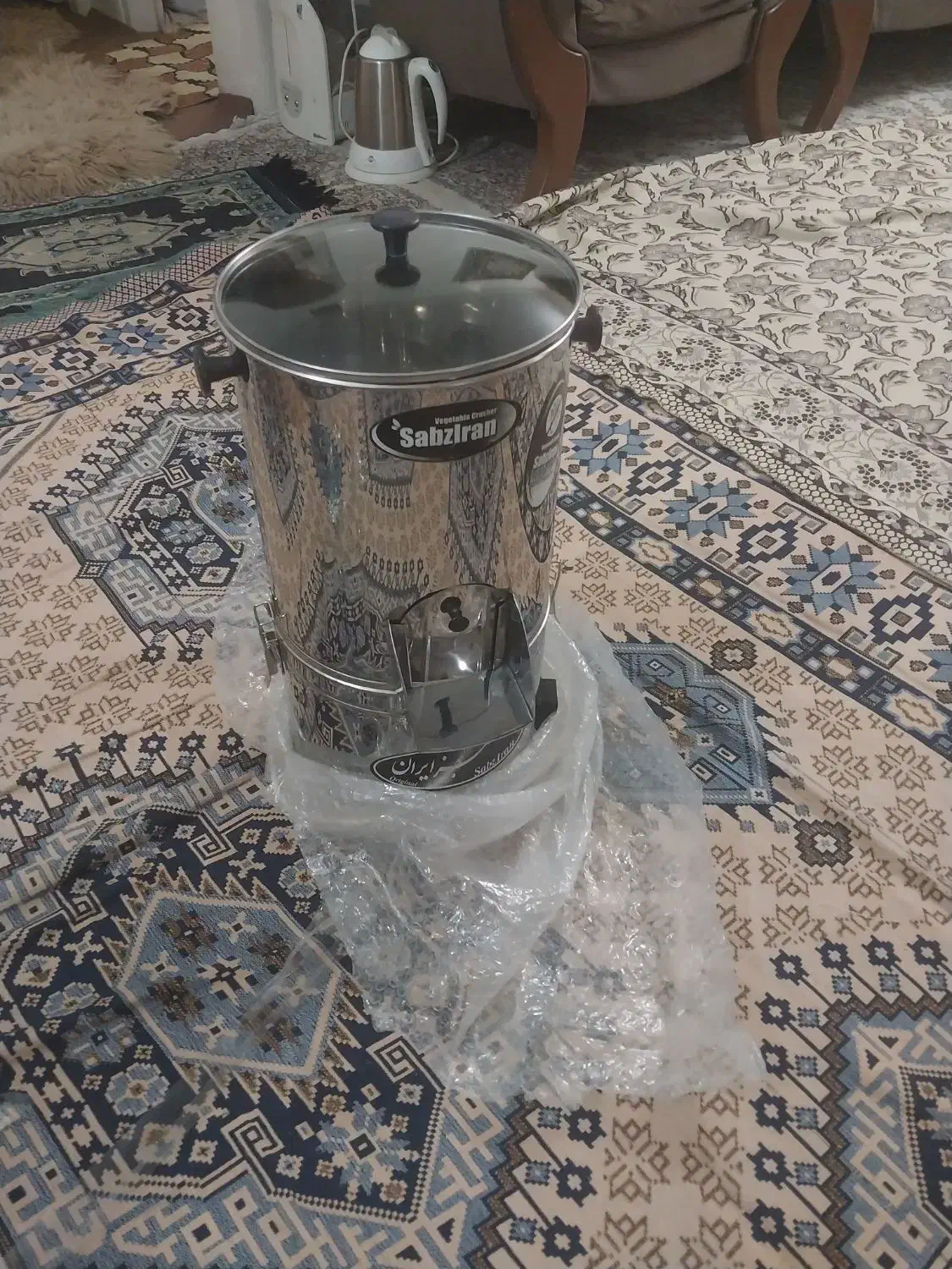 وسایل آشپزخانه سبزی خرد کن و چایساز و کتری استیل|قوری، کتری، قهوه‌ساز دستی|تهران, سلیمانی|دیوار