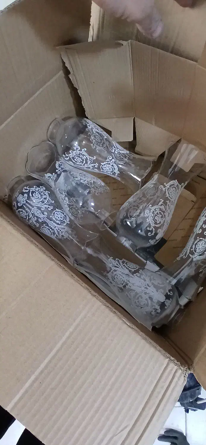 تعداد 30عدد لاله لوستر شاه عباسی|لوستر و چراغ آویز|مشهد, گلشور|دیوار