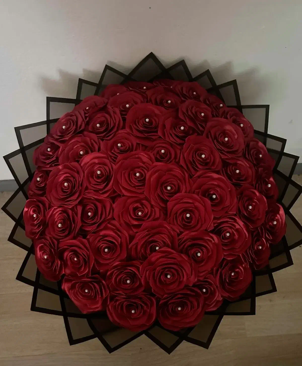 گل جاودان روبانی|گل مصنوعی|رشت, گلسار|دیوار