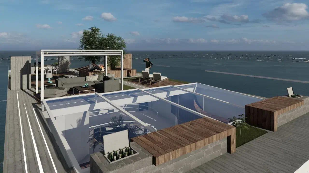 ۱۰۰۰متر پنت هوس پلاک یک (بزرگترین آپارتمان تنکابن)|فروش آپارتمان|تنکابن, |دیوار