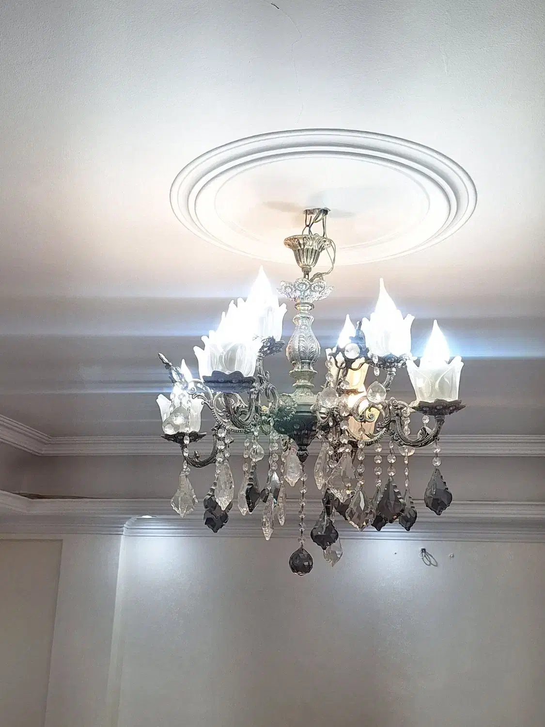 لوستر|لوستر و چراغ آویز|تهران, افسریه شمالی|دیوار