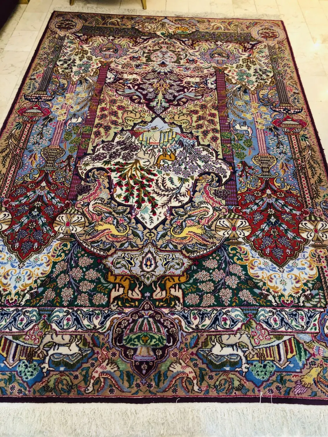 فرش کاشمر چهار فصل|فرش|تهران, قلهک|دیوار