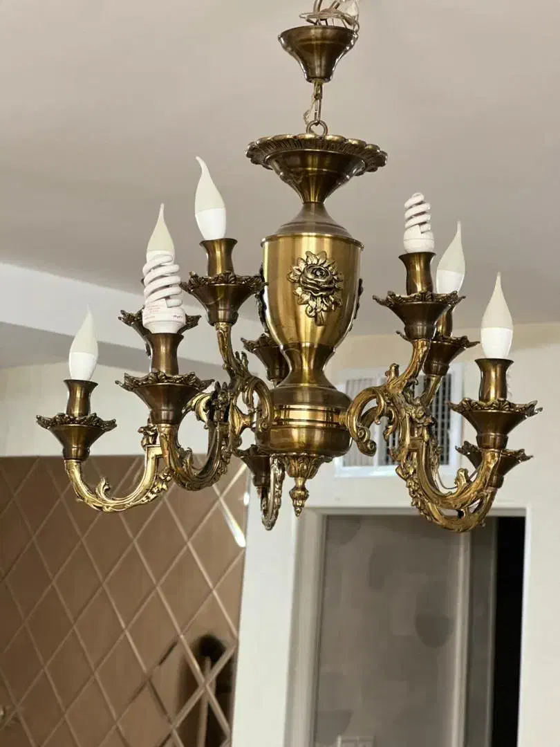 لوستر برنز|لوستر و چراغ آویز|ورامین, ورامین|دیوار