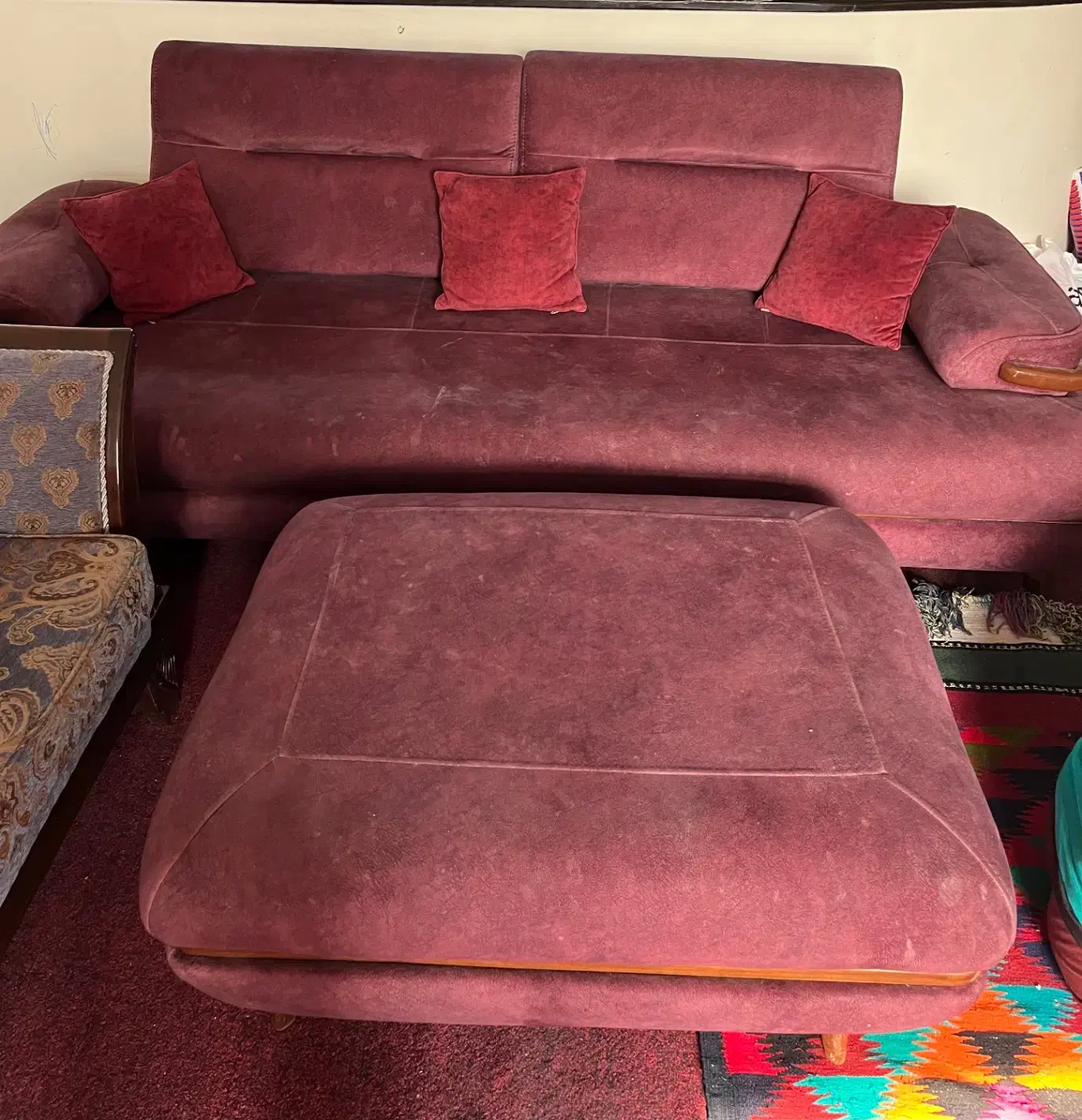 مبل تختخوابشو راحتی|مبلمان خانگی و میز عسلی|تهران, شهرک محلاتی|دیوار