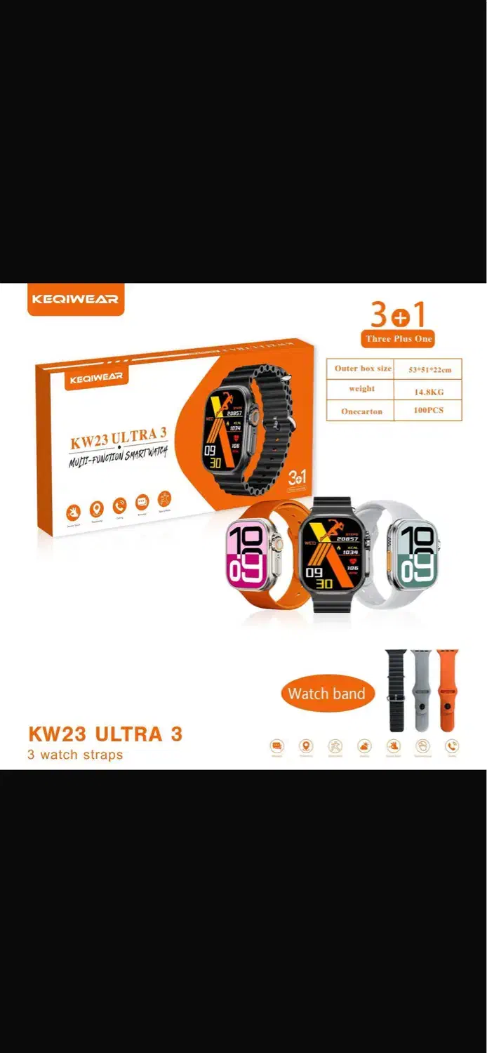 اسمات واچ-ساعت هوشمند kw23|ساعت|باقرشهر, |دیوار