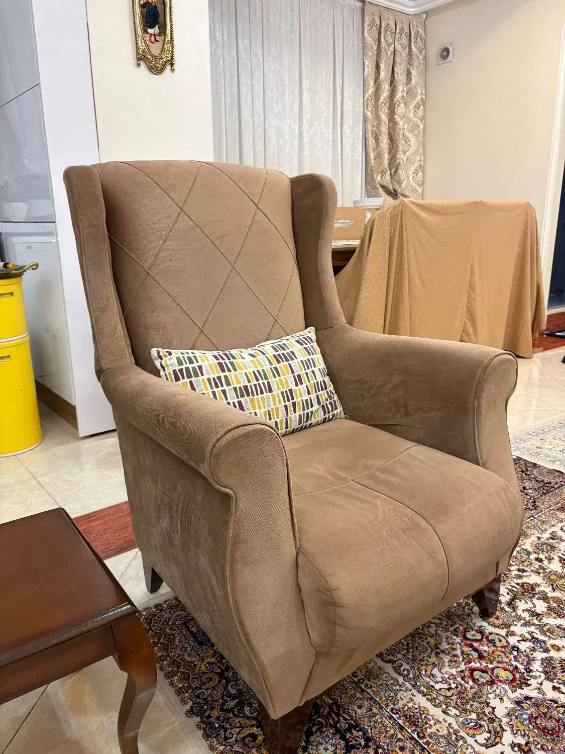 مبل راحتی ۸ نفره تمیز|مبلمان خانگی و میز عسلی|کرج, شهرک فهمیده|دیوار