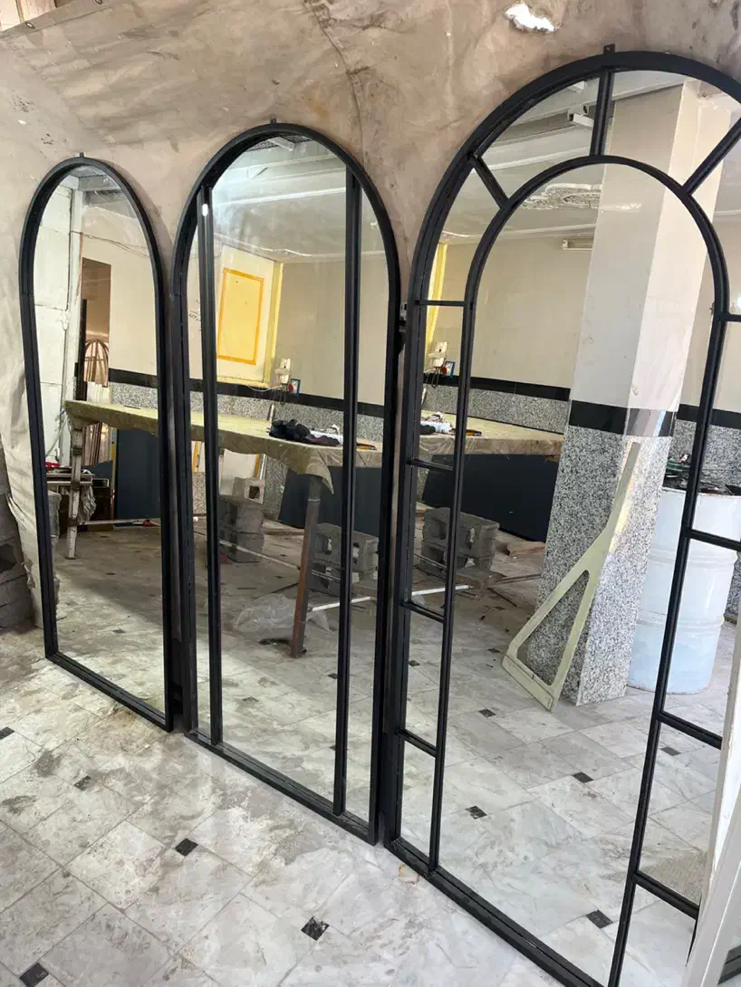 آینه قدی قاب فلزی ۱۸۰×۸۰ ، قیمت تولیدی ، اقساطی|آینه|قم, طلاب غیر ایرانی|دیوار