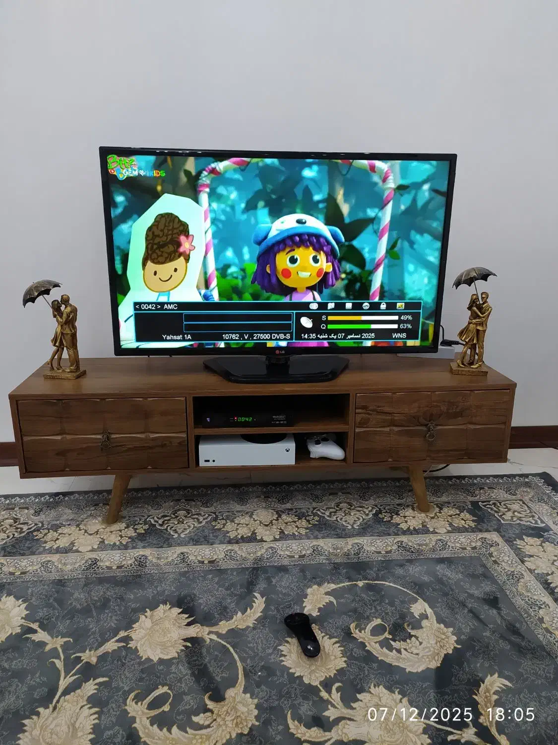 تلویزیون LED اصل کره الجی (اسمارت) ۴۲ اینج|تلویزیون و پروژکتور|اسلام‌شهر, شهرک سعیدیه|دیوار