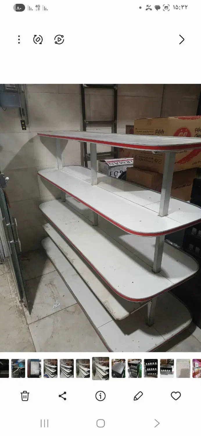 قفسه وسط دوطرفه و استند سیگار|فروشگاه و مغازه|احمدآبادمستوفی, |دیوار