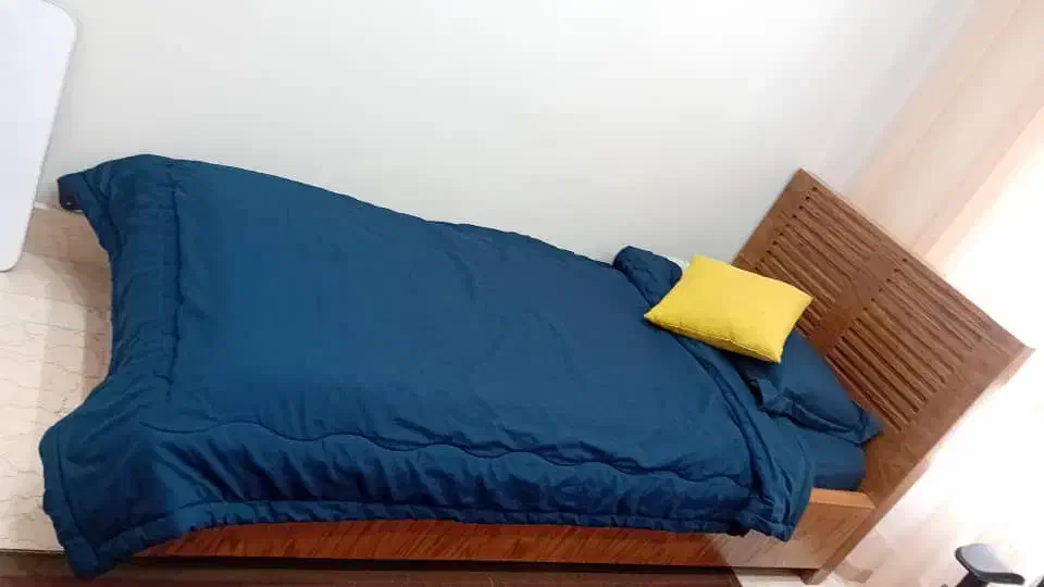 تخت چوبی تکنفره  تخت چوبی یکنفره  تخت چوبی|تخت و سرویس خواب|تهران, میدان ولیعصر|دیوار
