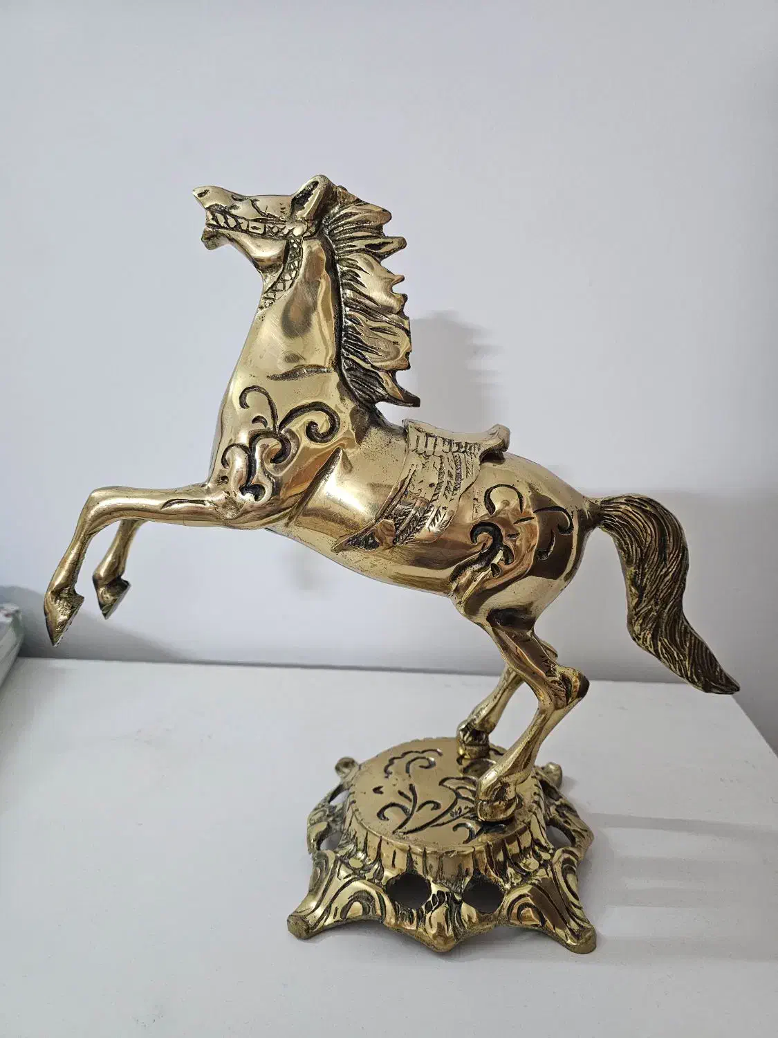 مجسمه اسب دکوری (برنج )|مجسمه، تندیس، ماکت|تهران, تاکسیرانی|دیوار