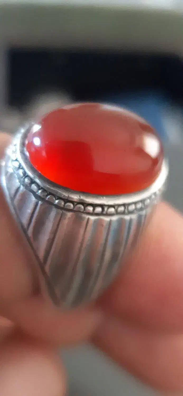 انگشتر عقیق اصل یمن|جواهرات|بابل, |دیوار