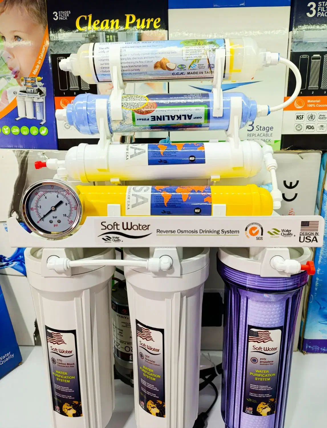 تصفیه آب soft water تایوان ،تعمیرات ،فیلتر،سرویس|آبسردکن و تصفیه آب|قدس, شهرقدس|دیوار