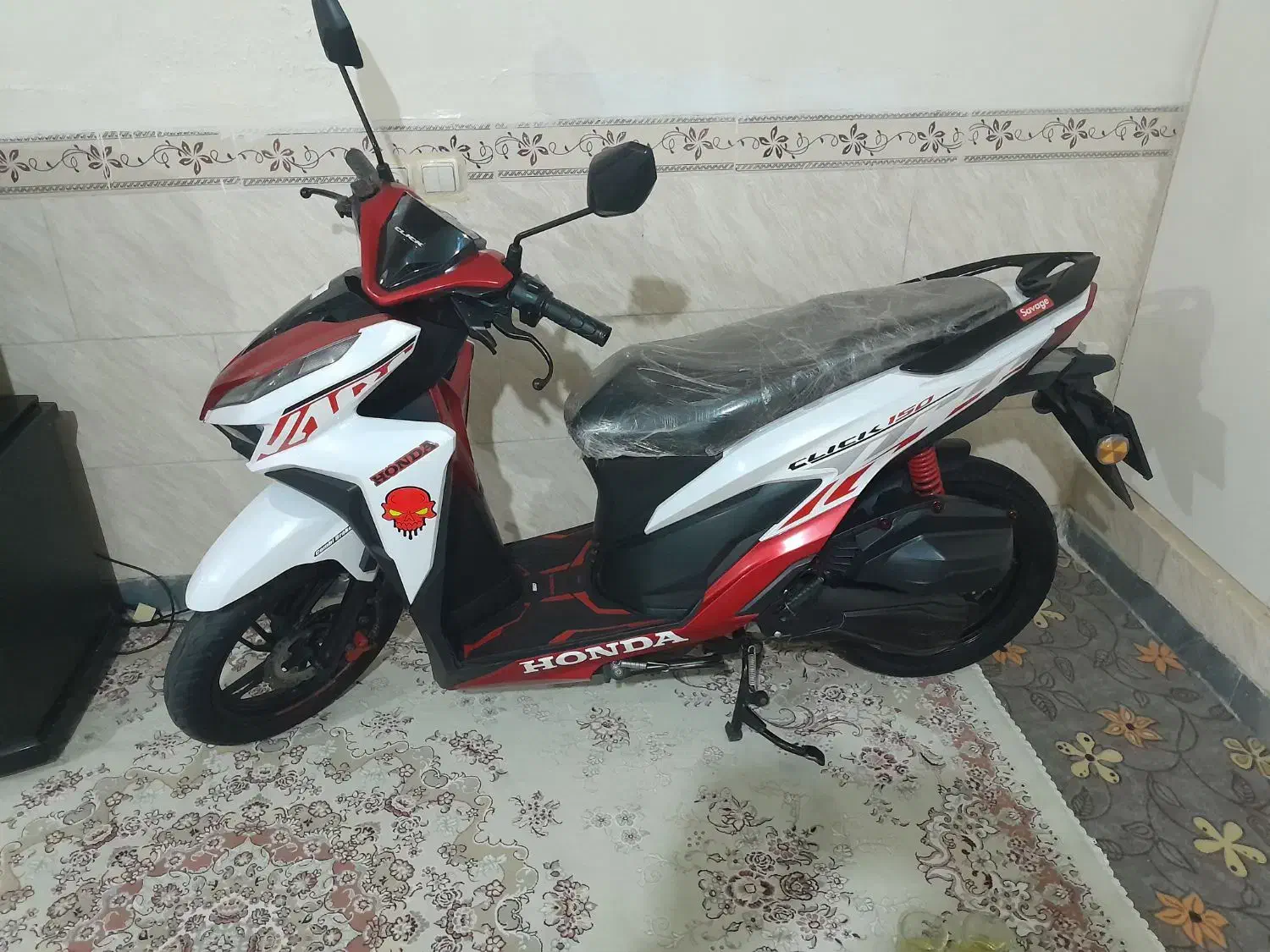 موتور کلیک ۱۵۰در حد صفر|موتورسیکلت|ماهدشت, |دیوار