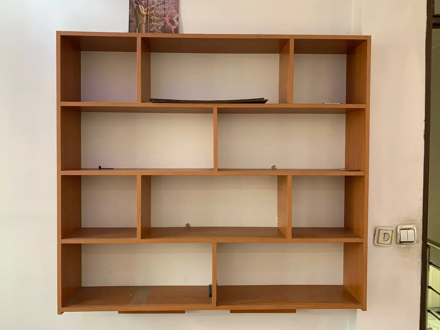 کتابخانه|کتابخانه، شلف، قفسه‌های دیواری|رشت, کوی بیانی|دیوار