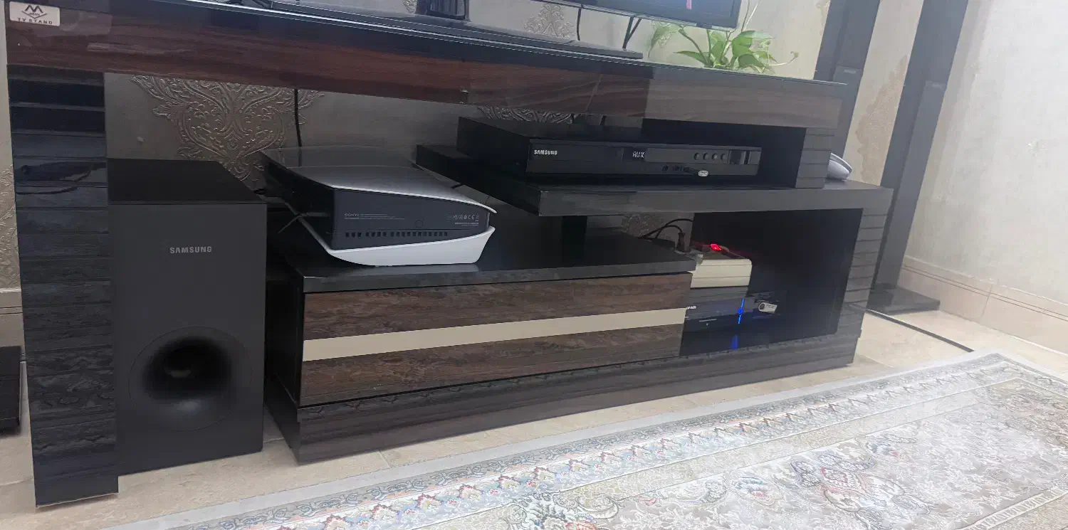 میز تلویزیون و سیستم صوتی سامسونگ|تلویزیون و پروژکتور|تهران, بریانک|دیوار