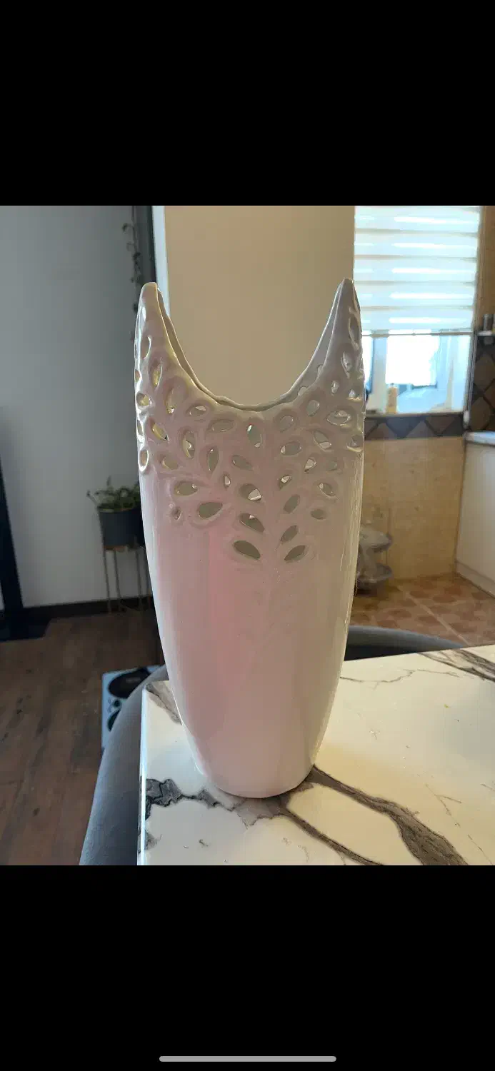 گلدان سرامیکی|صنایع دستی و سایر لوازم تزئینی|بندر انزلی, ساحل قو|دیوار