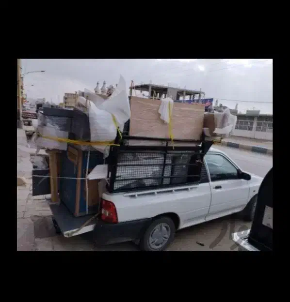 وانت تلفنی با کمترین قیمت پراید بار وانت کرایه ای|خدمات حمل و نقل|داراب, |دیوار