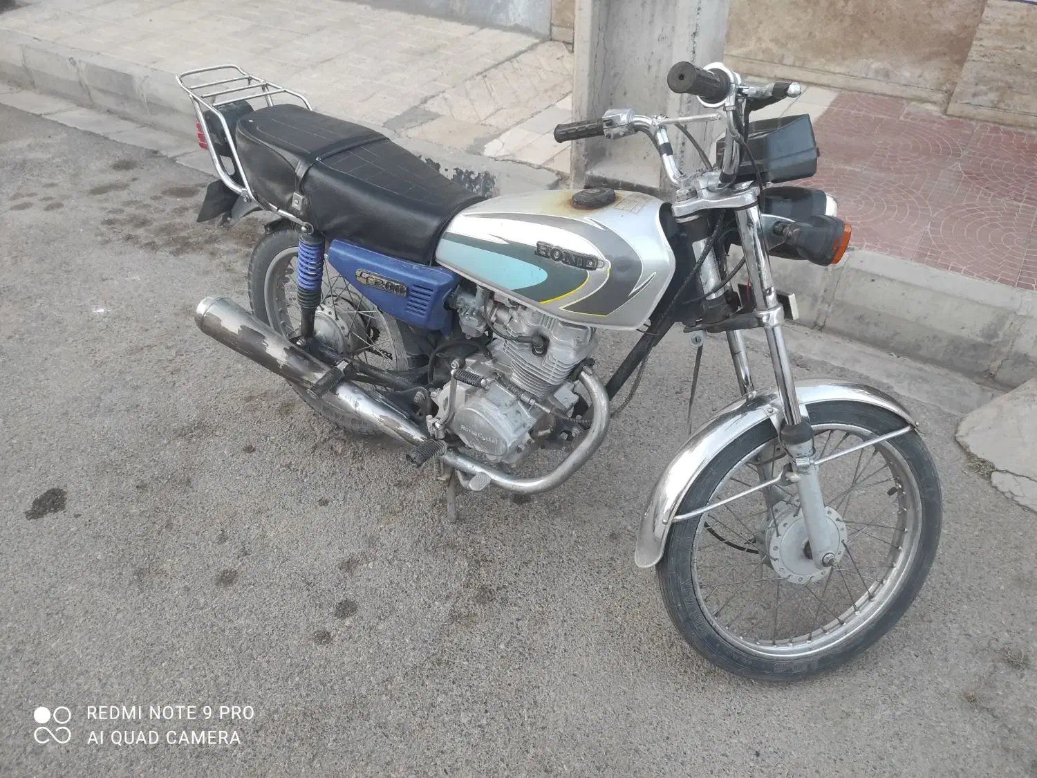 هندا 125|موتورسیکلت|قزوین, |دیوار