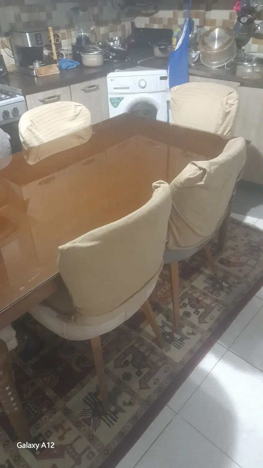میز نهار خوری نو نو ۶نفر ۳۵۰۰۰۰۰۰|میز و صندلی غذاخوری|باغستان, |دیوار