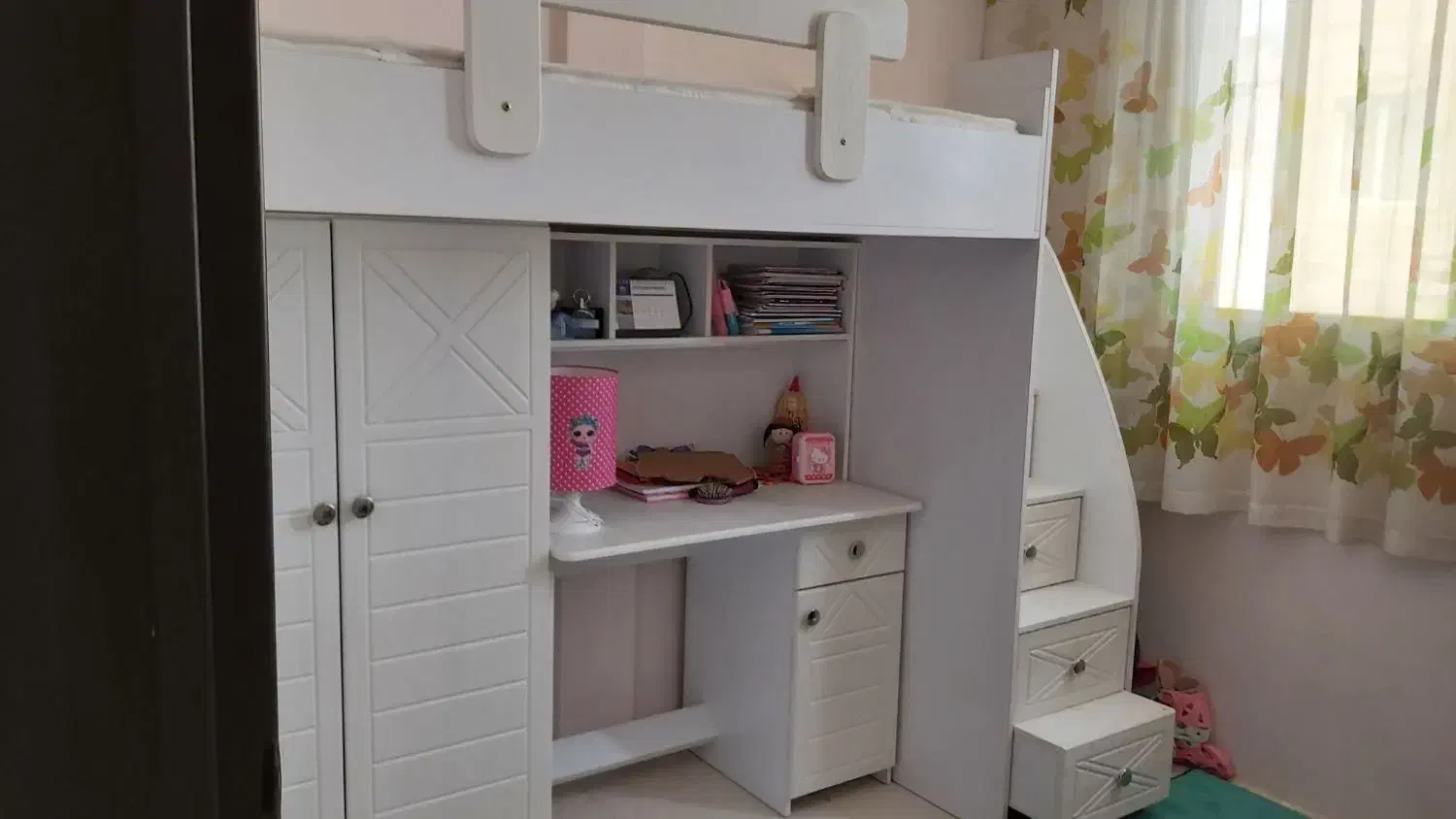 سرویس خواب نوجوان مدل طبقه ای درحدنو|اسباب و اثاث بچه|مشهد, سرافرازان|دیوار