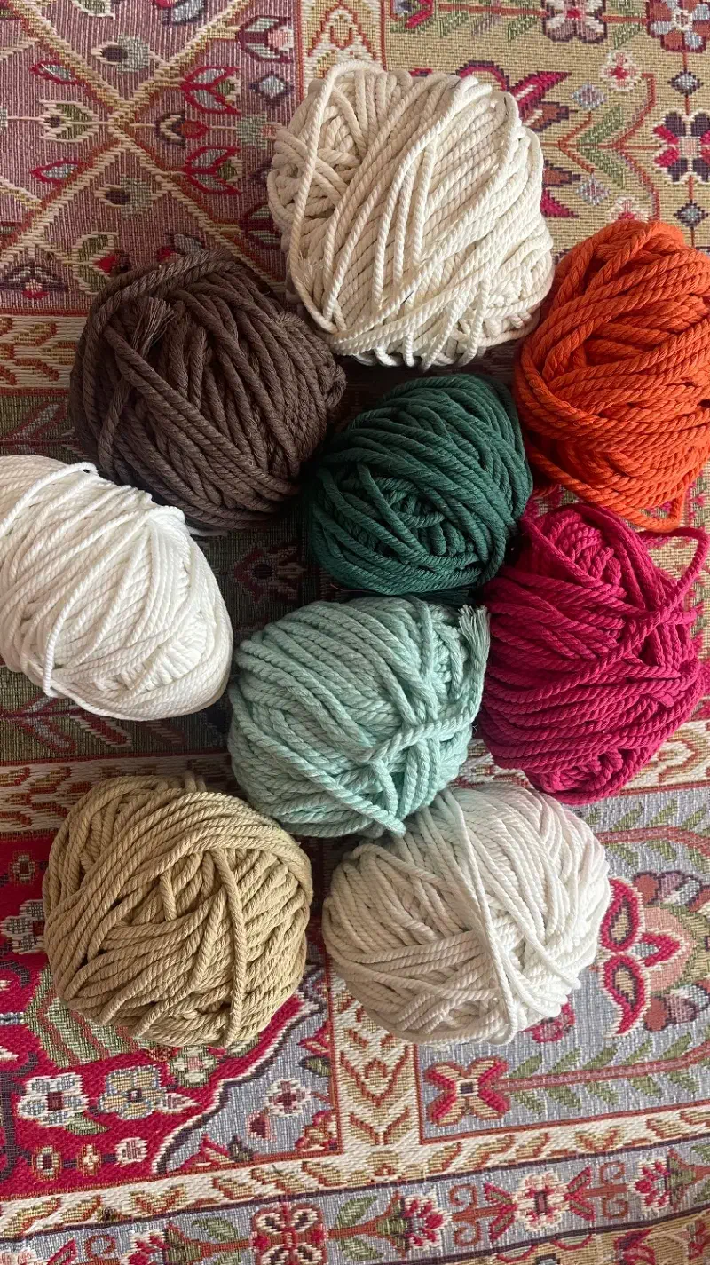 نخ مکرومه|لوازم خیاطی و بافتنی|جهرم, |دیوار