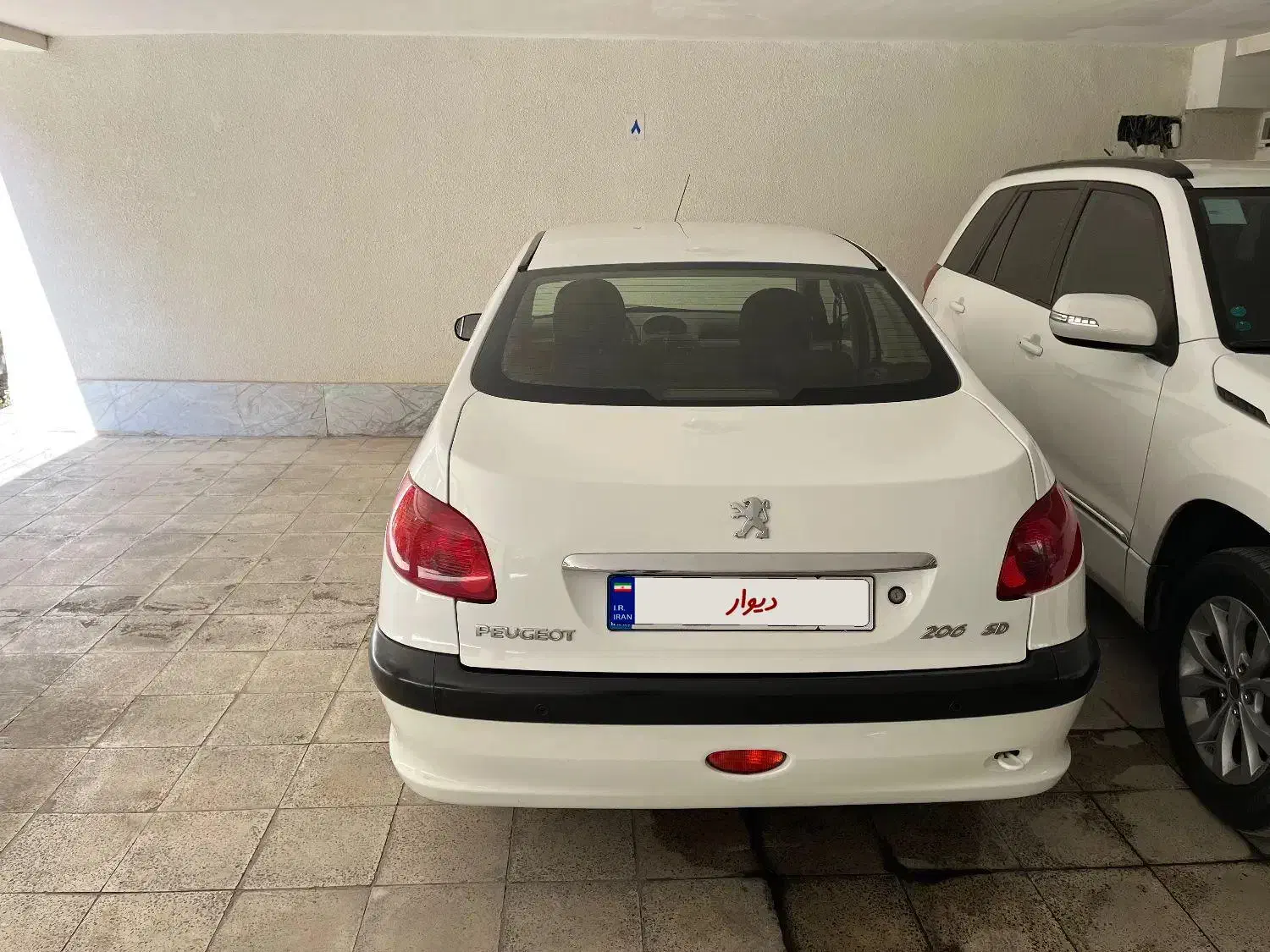 ۲۰۶ sd مدل ۹۶|خودرو سواری و وانت|ملارد, |دیوار