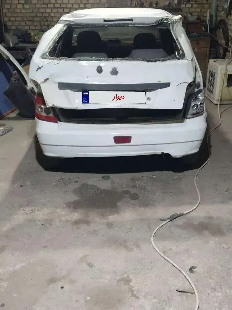 پراید ۱۱۱ مدل ۹۶ تصادفی به قیمت|خودرو سواری و وانت|شهرکرد, |دیوار