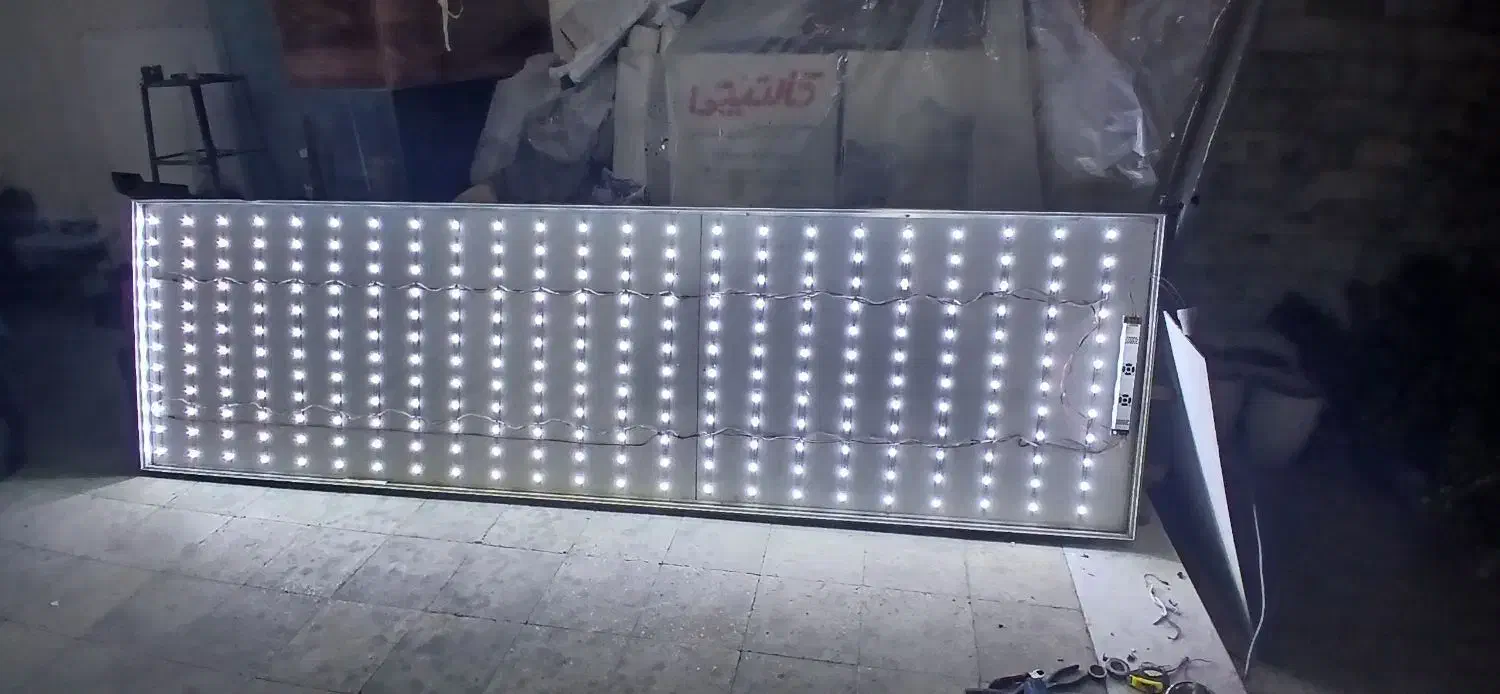 تابلو فریم لس در حد نو ۳۵۰ ×۱۰۰|فروشگاه و مغازه|تهران, شهرک هما|دیوار