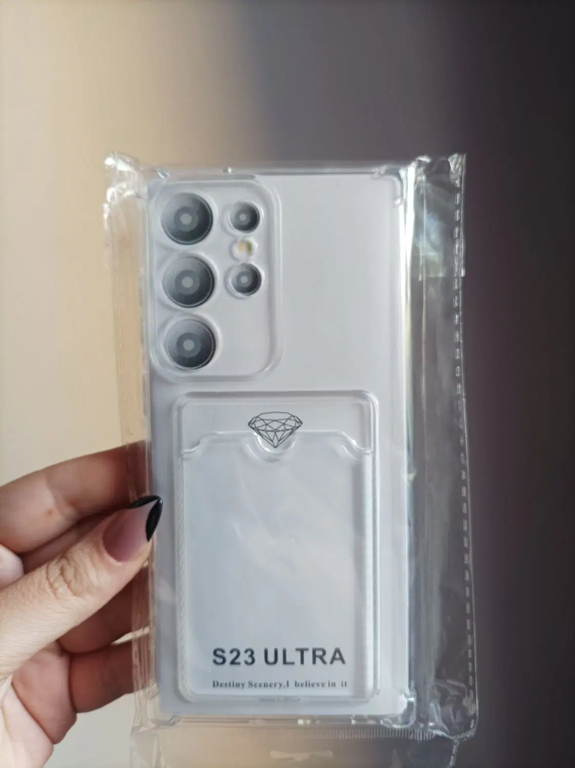 قاب شفاف جا کارتی S23ultra|لوازم جانبی موبایل و تبلت|تهران, آهنگ|دیوار