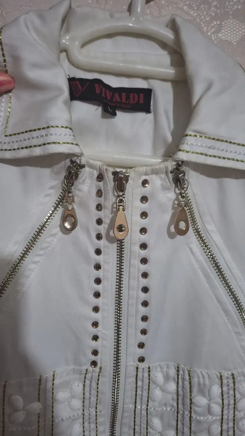 مانتوی مجلسی سنگ دوزی شده وپافر|لباس|اندیشه, اندیشه فاز ۱|دیوار