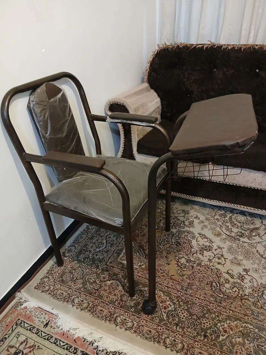 صندلی نماز فلزی نو|صندلی و نیمکت|شیراز, مسلم|دیوار